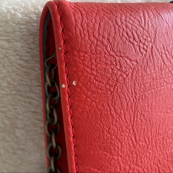 Street Level Orange/Coral Studded Purse - Picture 9 of 11